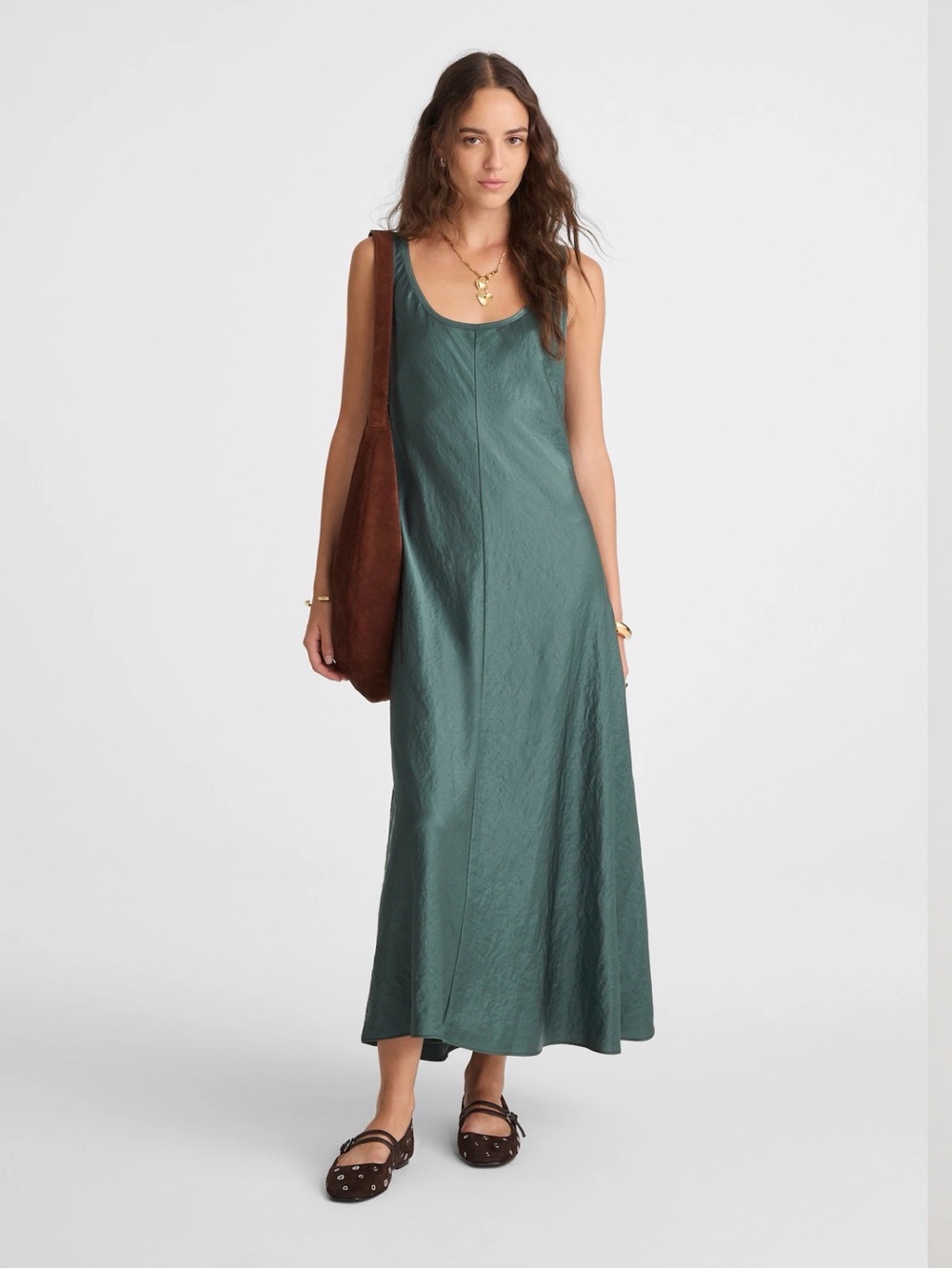 Madewell Scoopneck Tank Maxi Dress Size 6